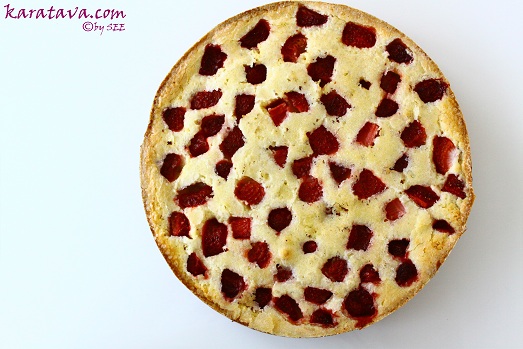 cilekli quark tart cilekli quark tart